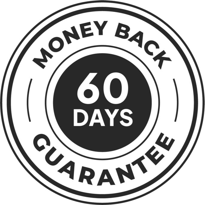 Vigor Tonic 60-Day Money Back Guarantee Badge